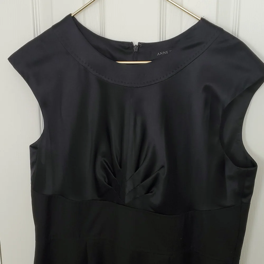 💕Host pick! 3.13 💕 Anne Klein black dress size 14 - Picture 3 of 13
